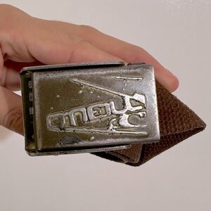 O’NEILL Vintage Brown Adjustable Clamp Belt